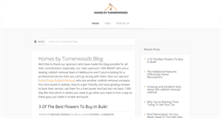 Desktop Screenshot of homesbyturnerwoods.com